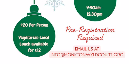 Seasonal Craft Morning & Local Lunch