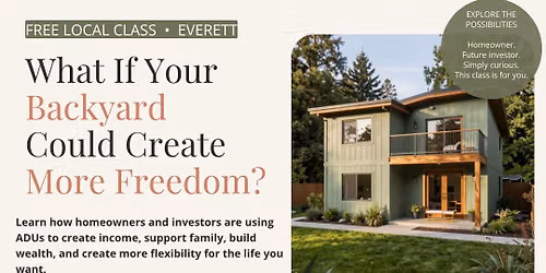 What if your backyard could create more freedom? 