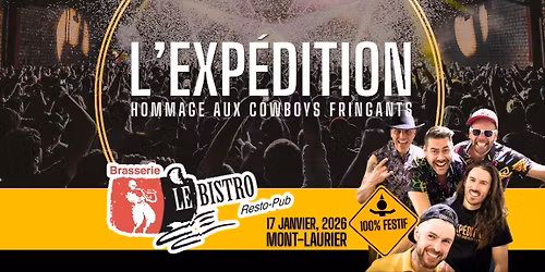 L'Exp\u00e9dition - Hommage aux Cowboys Fringants | Mont-Laurier