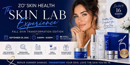 The ZO Skin Lab Experience\u2122: Fall Skin Transformation Edition