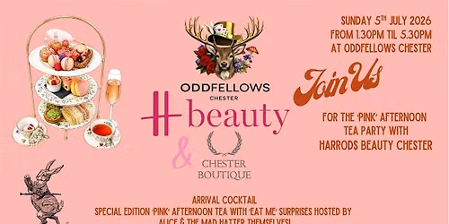 Harrods Beauty & Chester Boutique Afternoon Tea Party