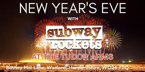 LIVE - New Year's Eve at The Tudor Arms
