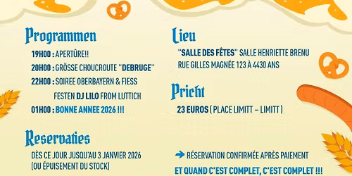Nouvel An D\u00e9cal\u00e9 2026 - Soir\u00e9e Oberbayern