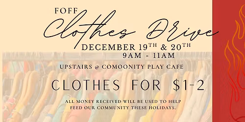 FoFF Clothes Drive