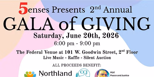 2nd Annual 5enses Gala of Giving