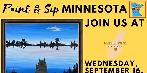 September 16 Paint & Sip at Copperwing Distillery