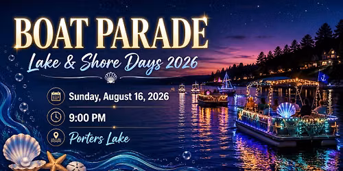 Lake & Shore Days 2026: Boat Parade