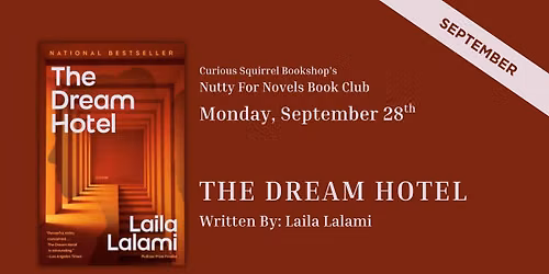 Nutty For Novels Book Club | September 2026