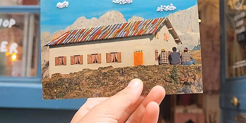 Atelier Broderie sur Carte Postale