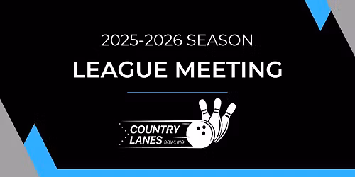 Tuesday Night Mixed League Meeting