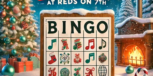Christmas Music Bingo at Red's on 7th: Hosted by Smashly