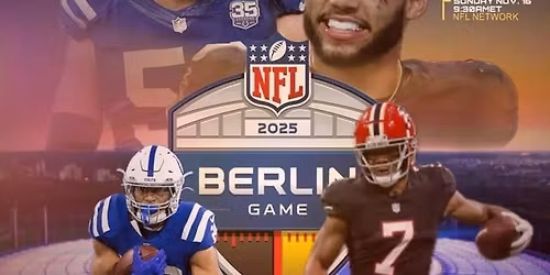 Watch Party: 2025 Berlin Game - Colts vs Falcons