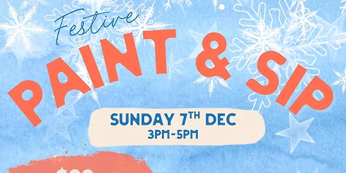 Festive Paint & Sip at Oceans 27