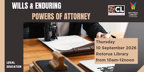 Legal Education - Wills & Enduring Powers of Attorney