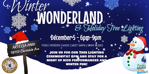 Winter Wonderland & Holiday Tree Lighting