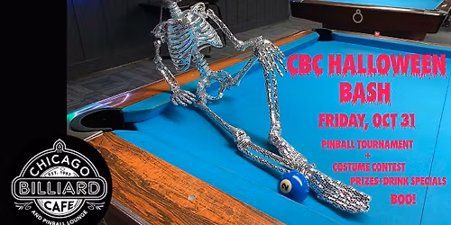 CBC Halloween Bash!! Costume Contest and Pinball Tournament