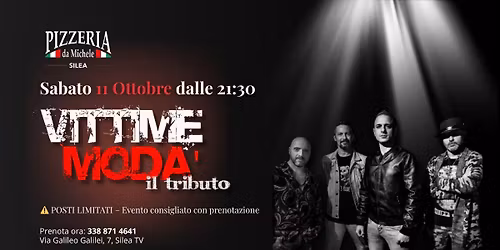 VITTIME MODÁ IL TRIBUTO - Tutti i più grandi successi dei Modà live
