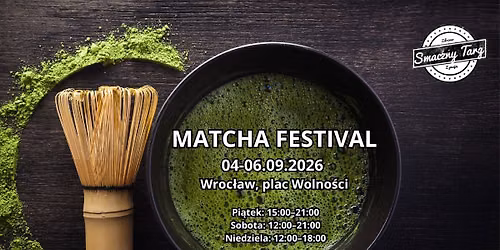 Matcha Festival Wroc\u0142aw