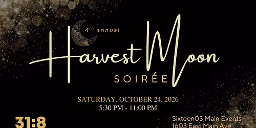 31:8 Project's 4th Annual Harvest Moon Soiree