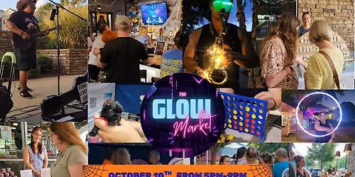 The Glow Market: Gloween — Family fun in Pourworks · Raleigh, NC