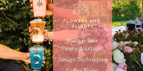 Flights and Flowers with PEONIES!!