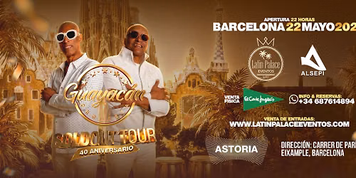 Viernes 22. De Mayo \u2013 Guayacan Orquestra en Barcelona