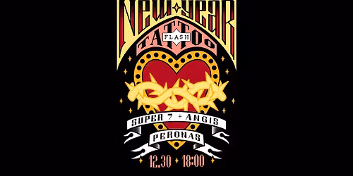 New Year Tattoo Flash: Super 7 + Angis