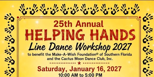 25th Annual Helping Hands Line Dance Workshop