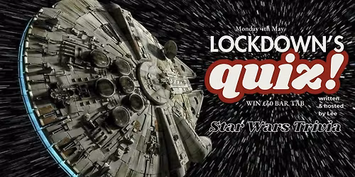London City Island Quiz Night -Star Wars edition!