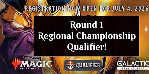 Magic the Gathering F2F Tour: Regional Qualifier @ Galactic Trading Post