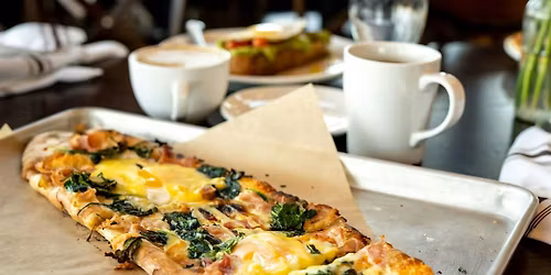 Breakfast Pizza & Mimosas