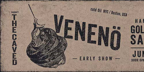 Venen\u00f6 (NYC) + The Caved (ex Cavity Search, HH) \/\/ Hamburg - Goldener Salon