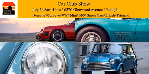 Car Club SHOW Month!