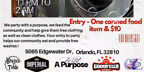 Party With A Purpose Laundry-mat Initiative