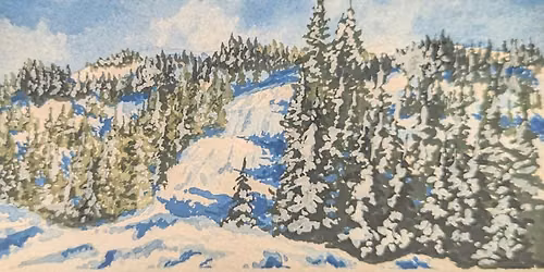 Paint & Sip Winter Scene