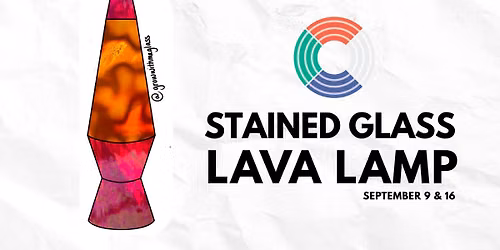 Stained Glass Lava Lamp
