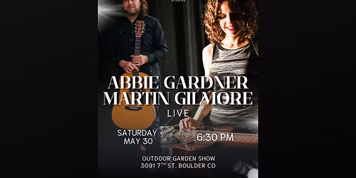 Stone Cottage Studios Presents Abbie Gardner and Martin Gilmore