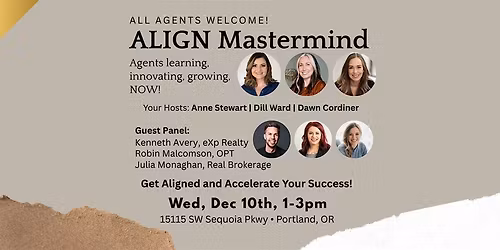 ALIGN Mastermind: Agents learning, innovating, growing NOW!