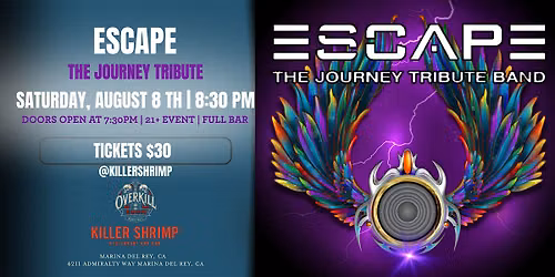 ESCAPE The Journey Tribute Band (8\/8\/26)