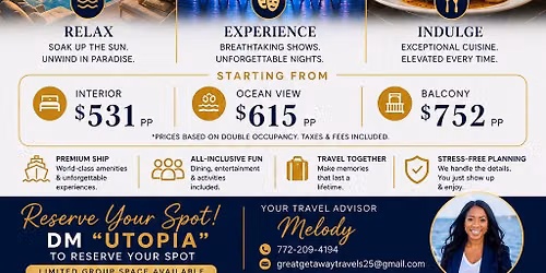 Utopia of the Seas | Weekend Getaway 2026