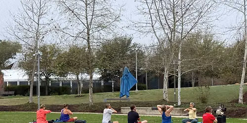 Free Community Yoga at Evelyn\u2019s Park
