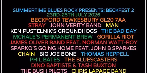 Summertime Blues Rock: Beckfest 2