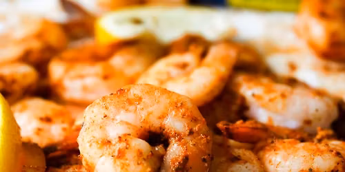 All You Can Eat Jumbo Sized Shrimp Cooked in Old Bay at Buddy Boy Winery and Restaurant
