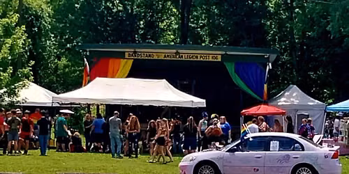 Knox Chalk Car at West Knox Pride 2026