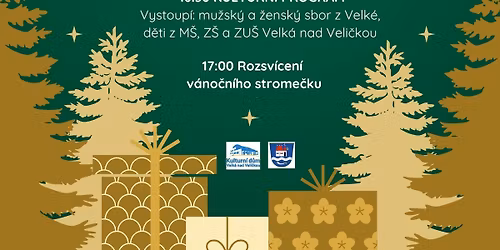 ROZSVÍCENÍ VÁNOČNÍHO STROMEČKU