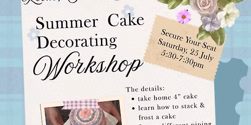 Bridgerton Cake Decorating