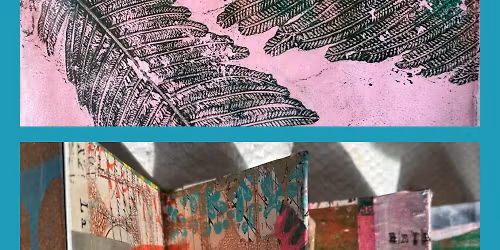 Botanical Gelli Plate Prints and Concertina Sketchbook with Lisa Tank