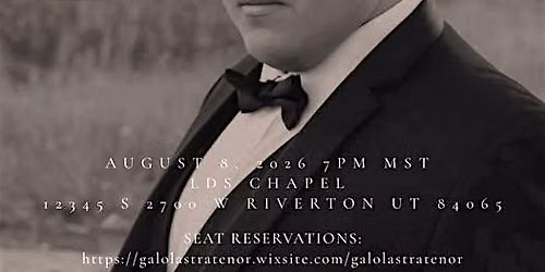 Opera and Songs: A Tenor Recital