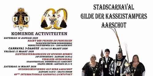 61ste proclamatie Sc Gilde der Kasseistampers Aarschot