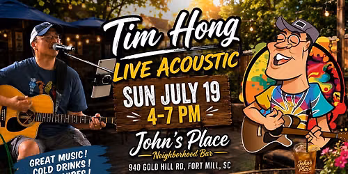 7\/19 - Tim Hong Acoustic Live - John's Place Neighborhood Bar 